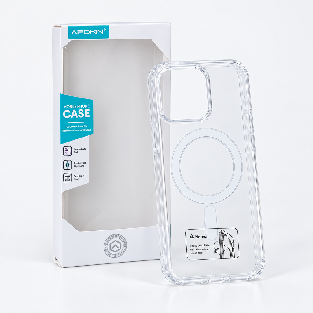 Clear 3D, coque avec emballage