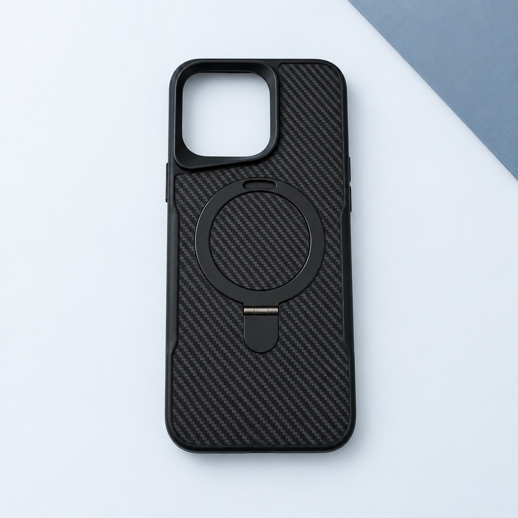Coque carbone, vue à plat