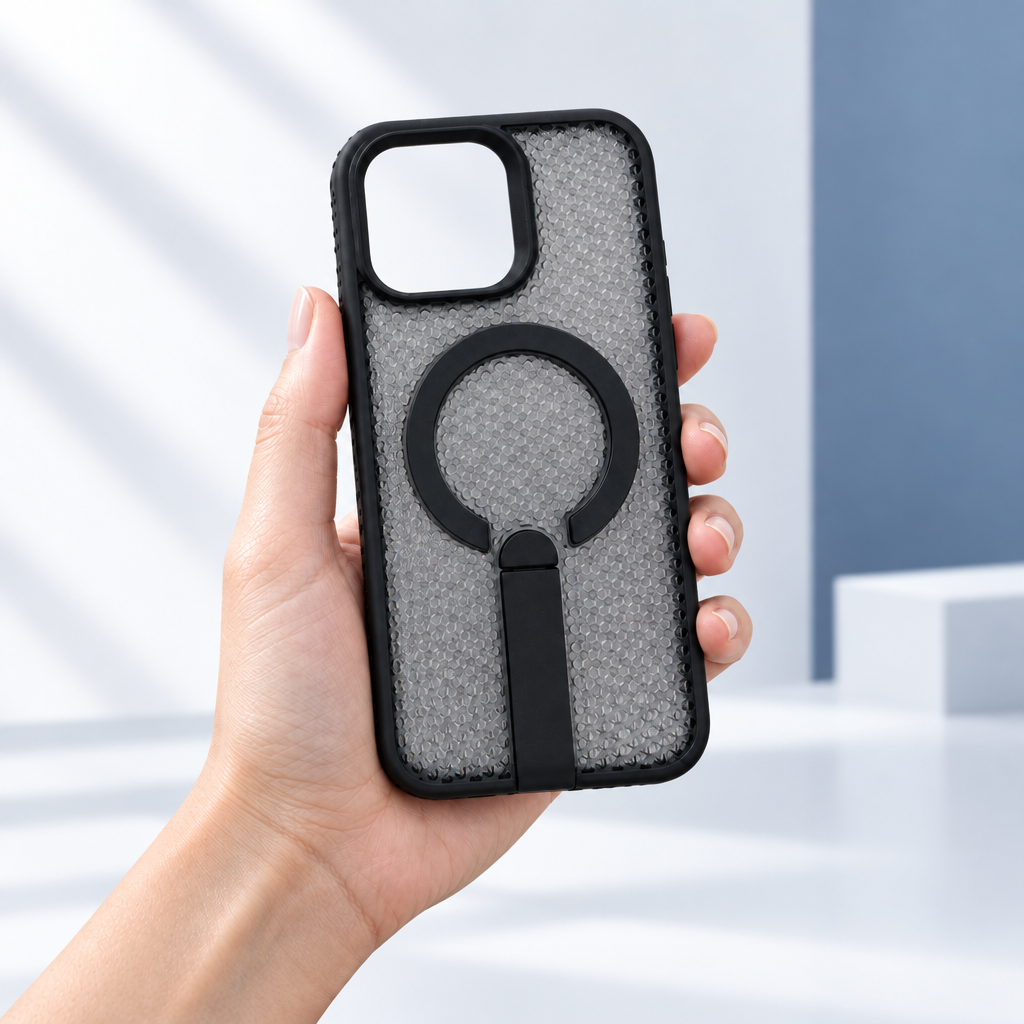 Coque tenue en main, tech épurée