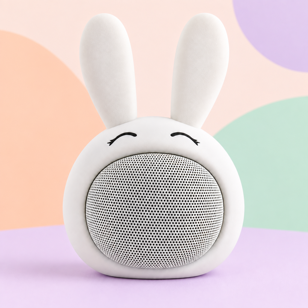 Enceinte lapin, détail ludique