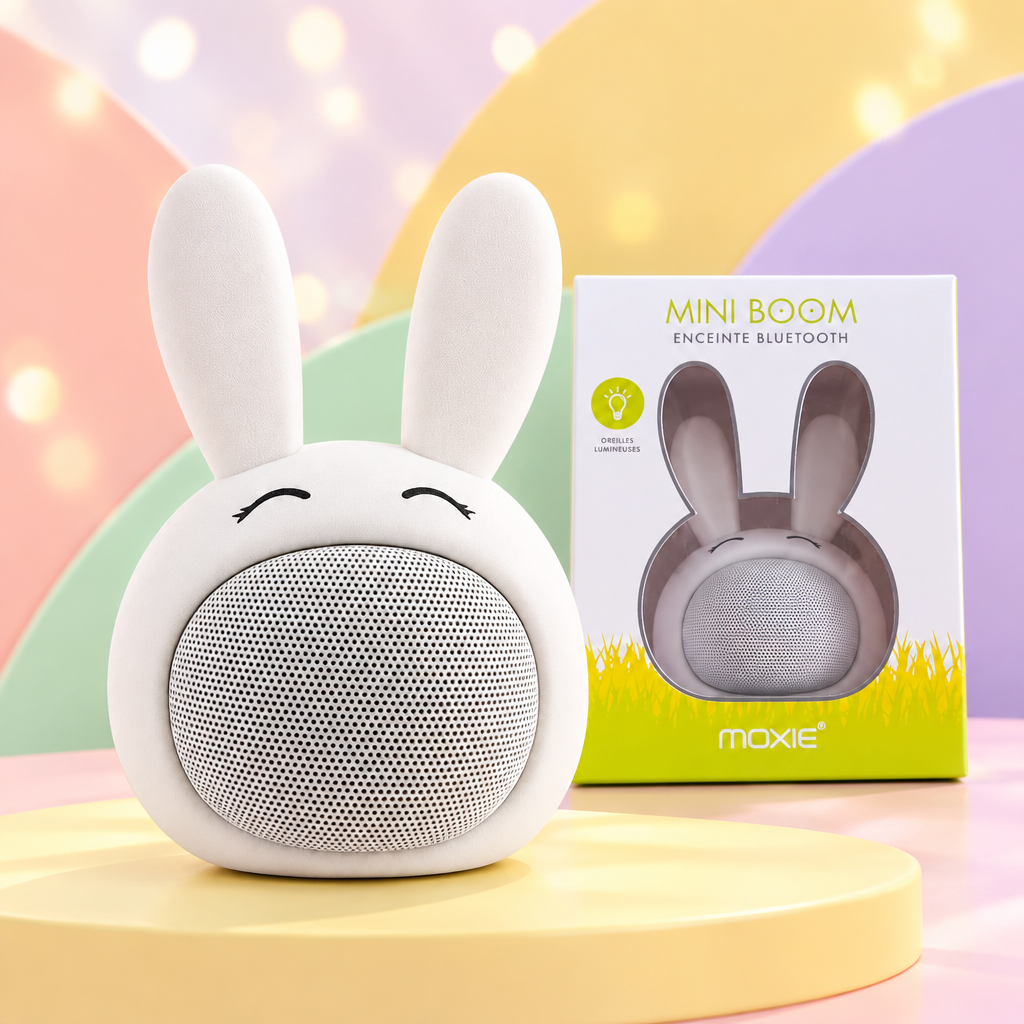 Enceinte lapin, proposition avec emballage