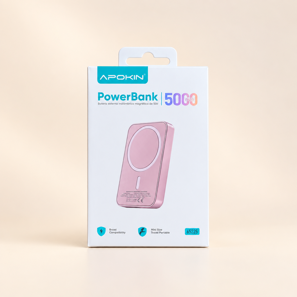 Batterie externe APOKIN PowerBank 5000 mAh