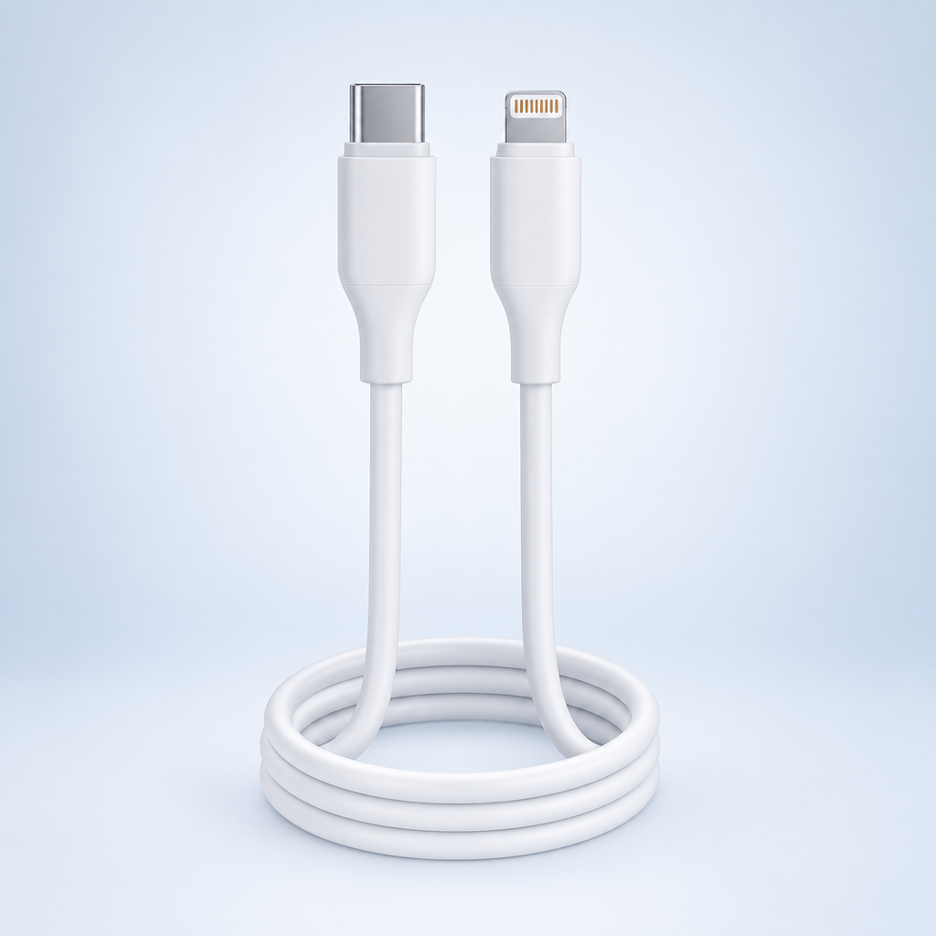Câble USB-C vers Lightning APOKIN Basic 27W, 100 cm