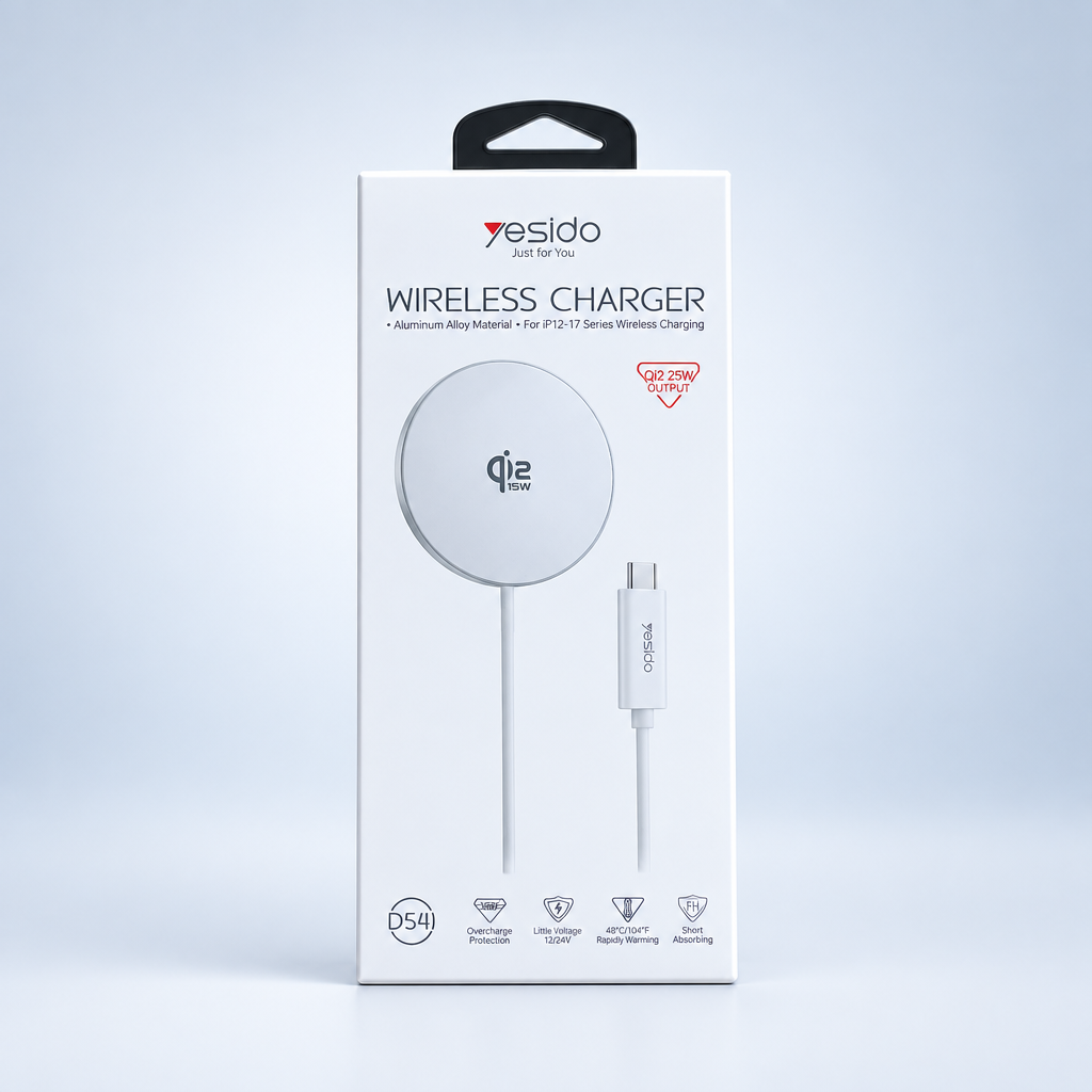 Chargeur induction Yesido 25W Qi2