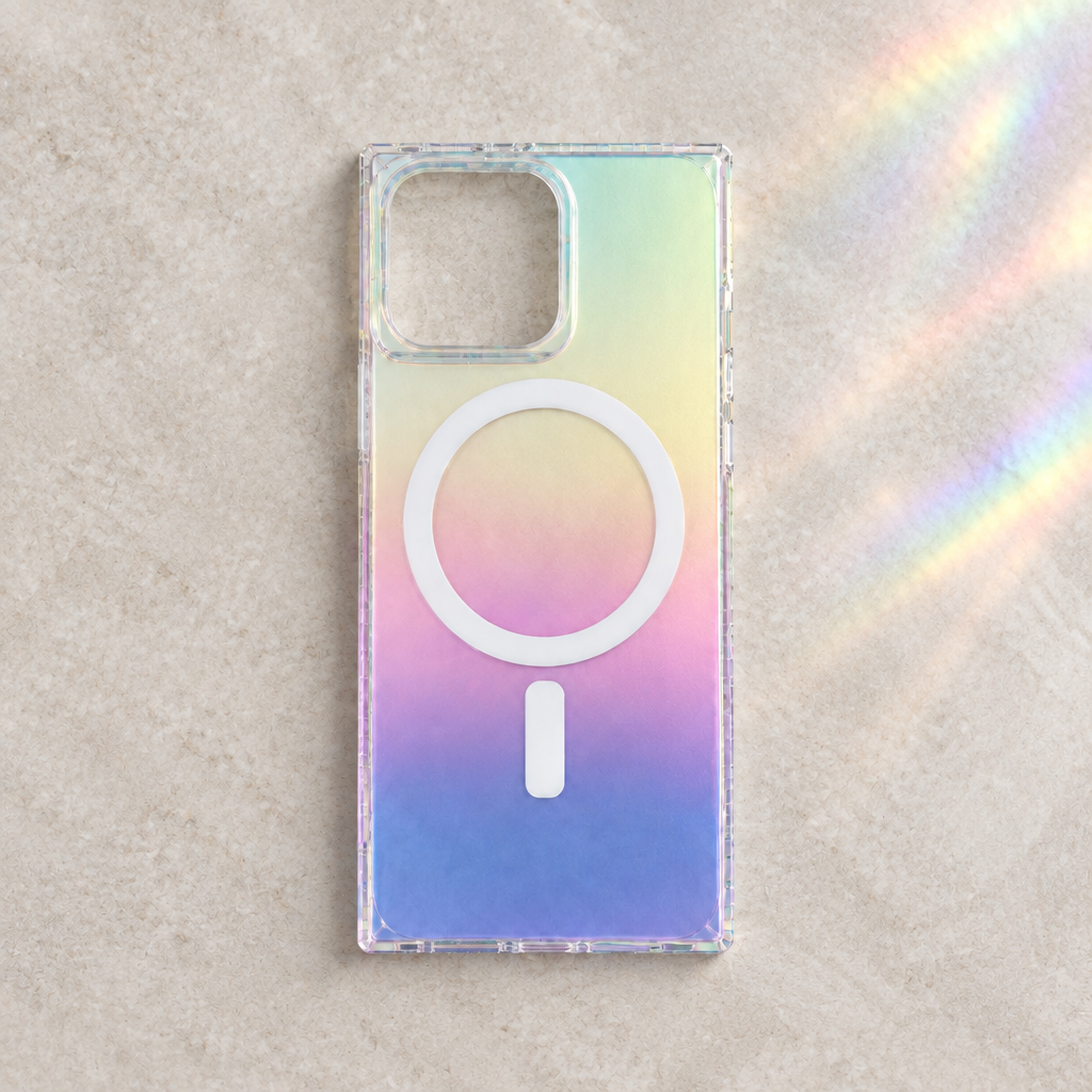 Iridescente, nouvelle vue à plat