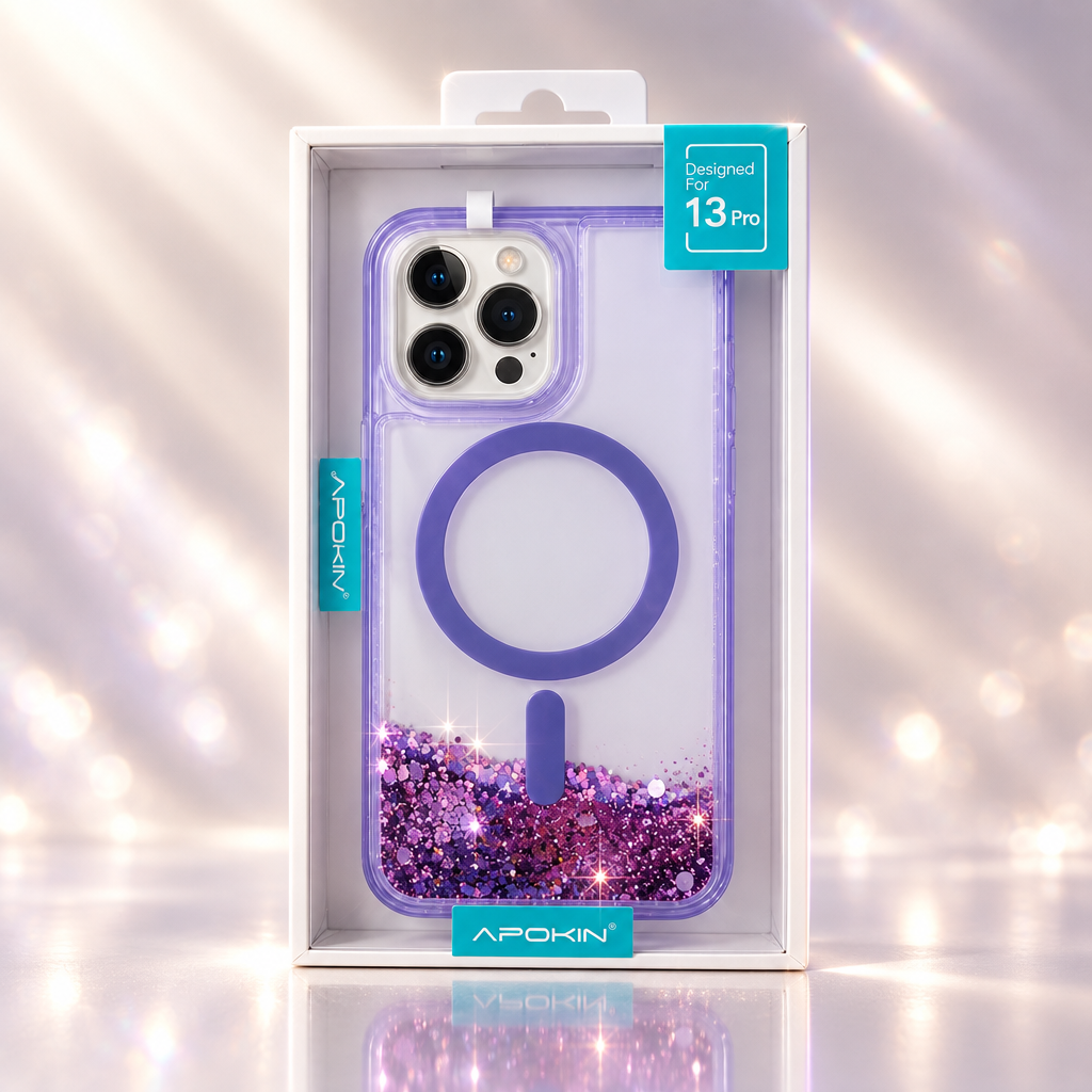 Lilas, emballage avec lumière bijou renforcée