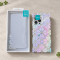 Trèfles multicolores, coque avec emballage