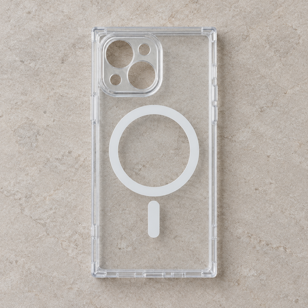 Transparente rectangulaire, à plat